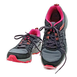 ASICS GEL Venture 7 Running Shoes Women’s Size 7 Red /Black Low Top 1012A476 l